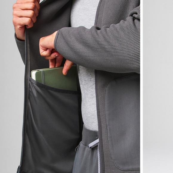 Fabletics Gray Lightweight Jacket - Picture 3 of 14